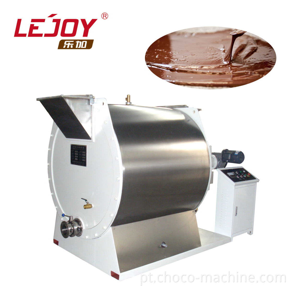 Uso de fábrica, fabricação de chocolate refinador